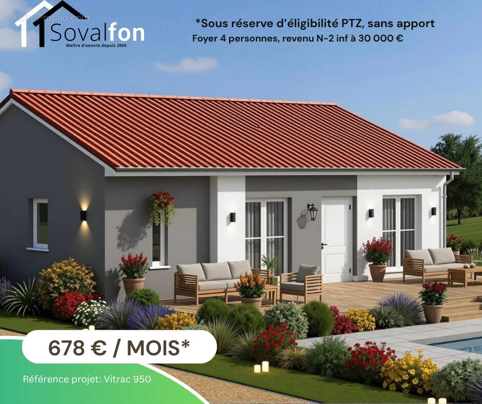 Maison à VITRAC