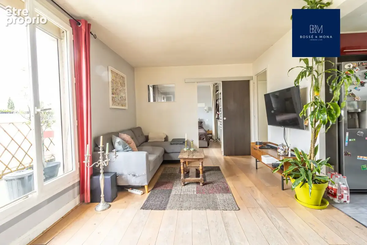 Appartement 58m2, dernier étage avec terrasse, à 400m de la gare de Bécon-les-Bruyères - photo 5