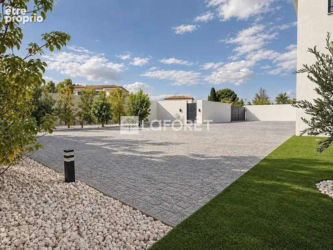 Villa contemporaine 2025  - terrain 1 200m2 - piscine - photo 12