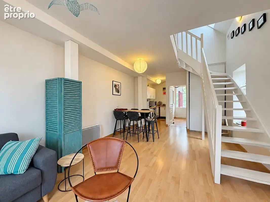 Hyper-centre  charmant duplex t2 avec balcon et parking - photo 1