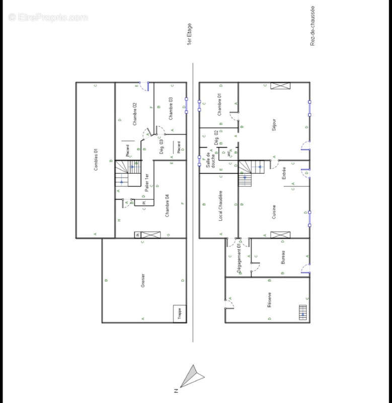 Longère, lorris, 5/6 chambres, grange, 162 de dépendance, calme, puits, 168m2 habitable - photo 35