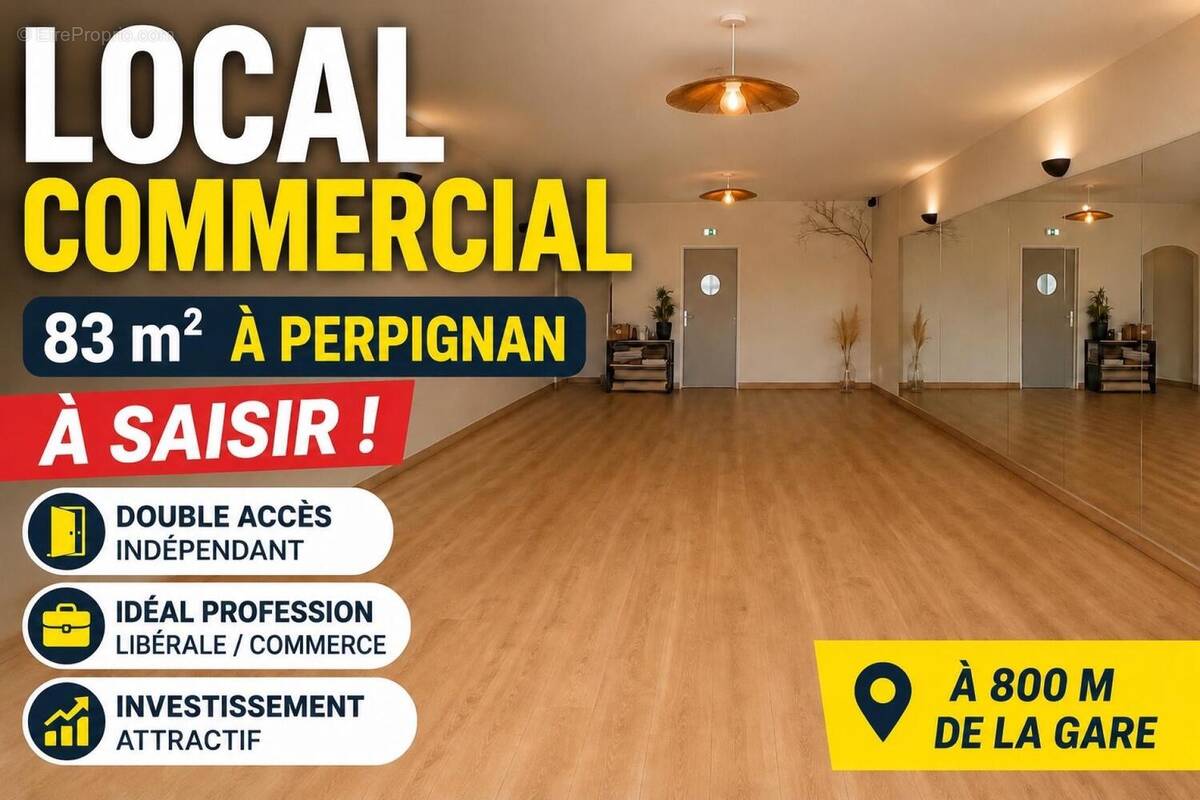 Photo 1 - Commerce à PERPIGNAN