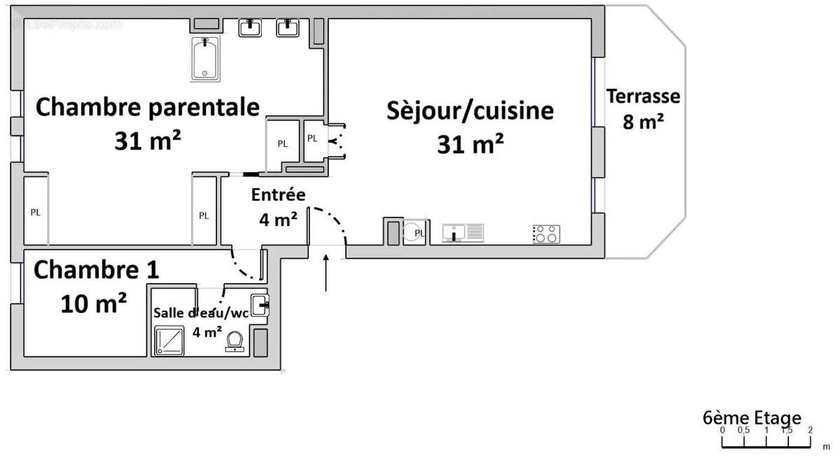 Appartement à NICE
