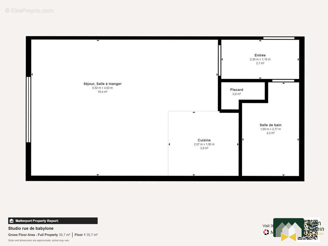 Appartement 30 m² à Chartres  - photo 5