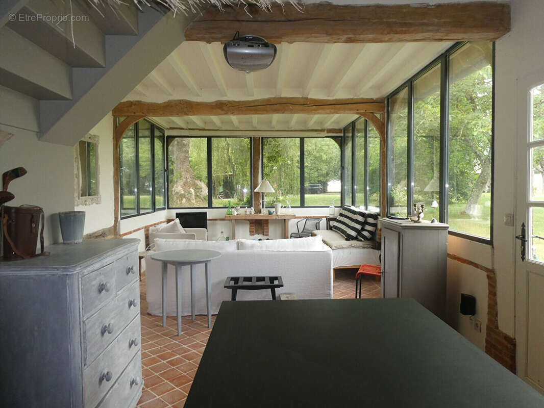 Maison Cormeilles, maison (103m²) 4 ch dt 1 au rdc + maison d'amis (55m²) 2 ch, piscine, 5800 m² - photo 14
