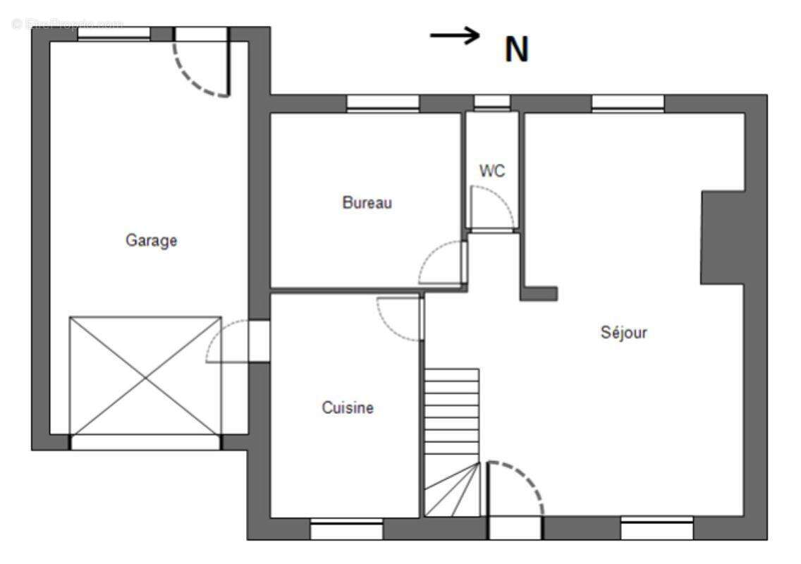 Maison à CHATEAUNEUF-DU-FAOU