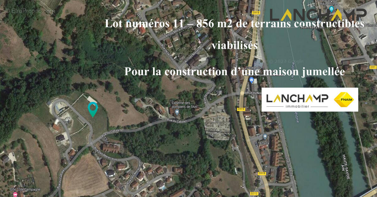 Terrain à SEYSSEL