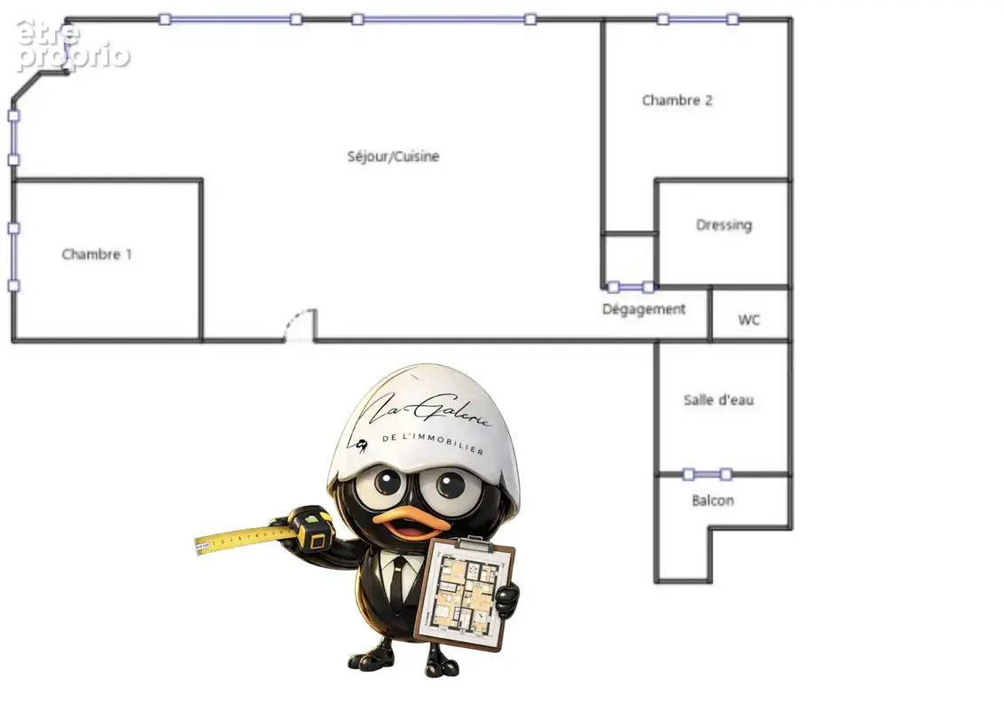 Magnifique appartement t3 championnet - photo 8