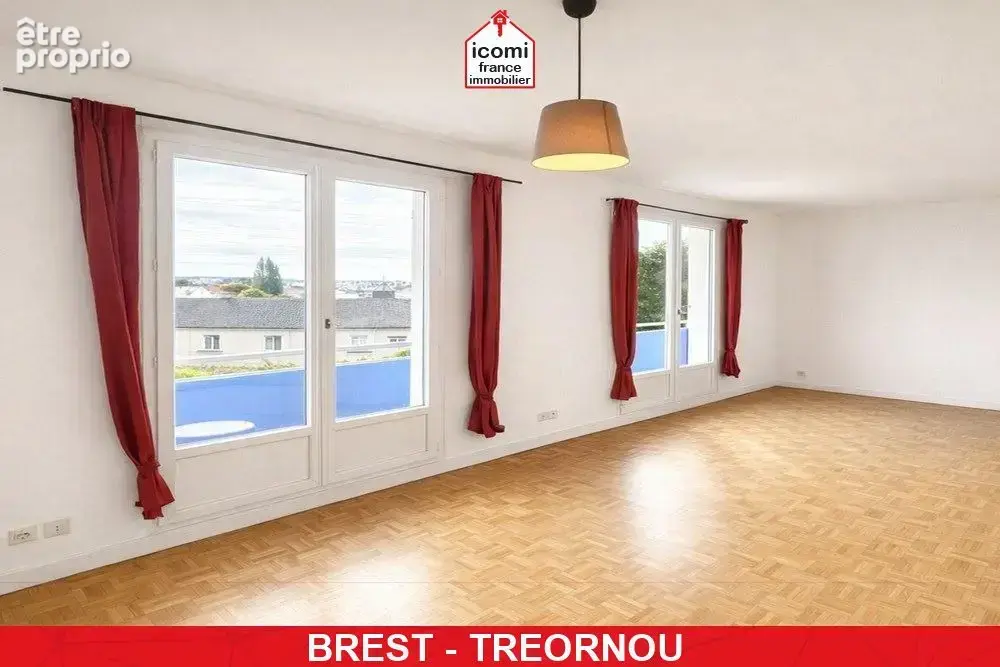 Finistere - brest (29200) - a vendre - appartement 87m2 - dalle beton- 3 chambres - 1 garage - 1 cave - 1 jardin partage - tres  - photo 3