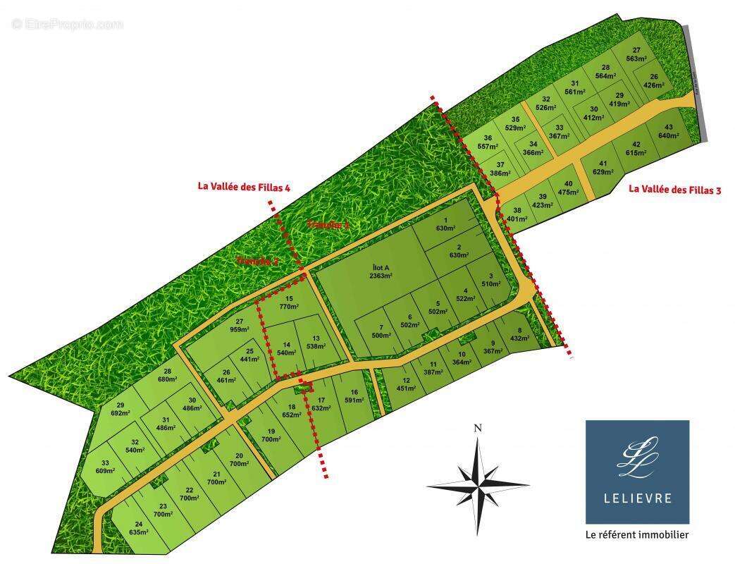 Terrain à SAVIGNY-LEVESCAULT