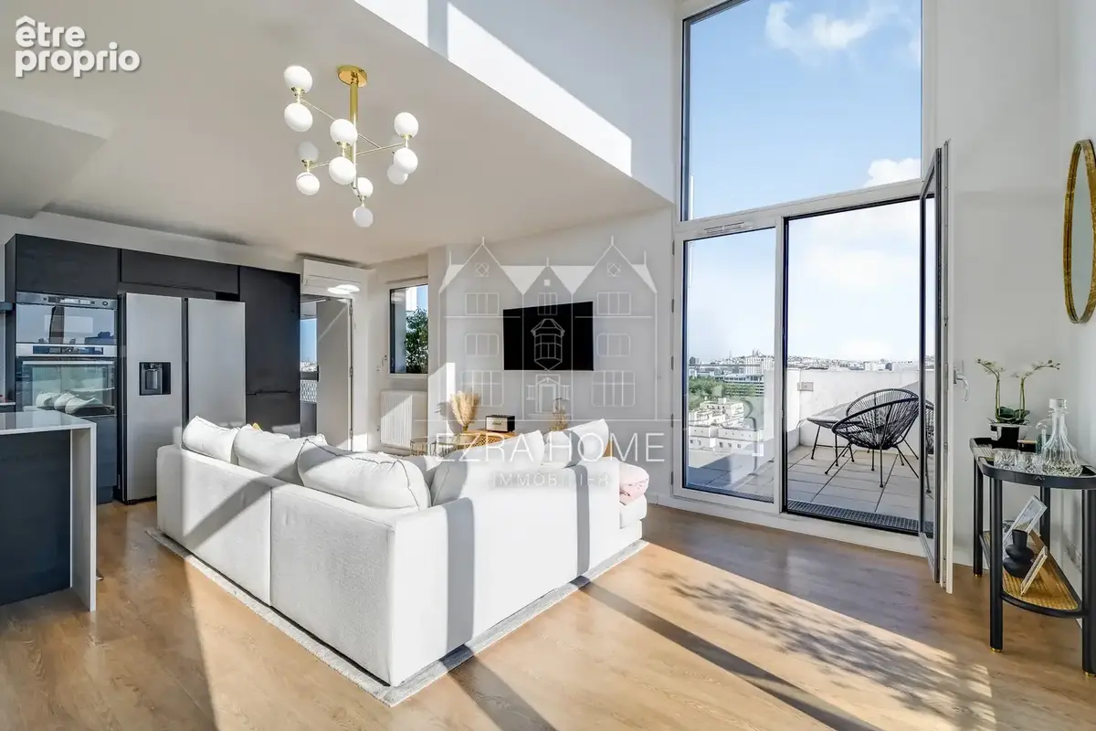 Asnières-sur-seine - duplex 5 pièces -  4 chambres -  terrasse -  vue exceptionnelle - coup de cœur - photo 7