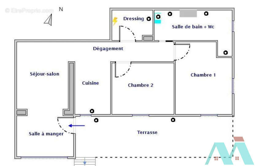 Appartement à LE BEAUSSET