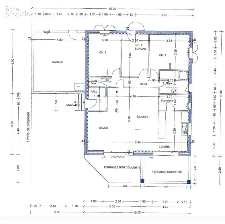 Villa de plain-pied avec terrain piscinable - photo 17