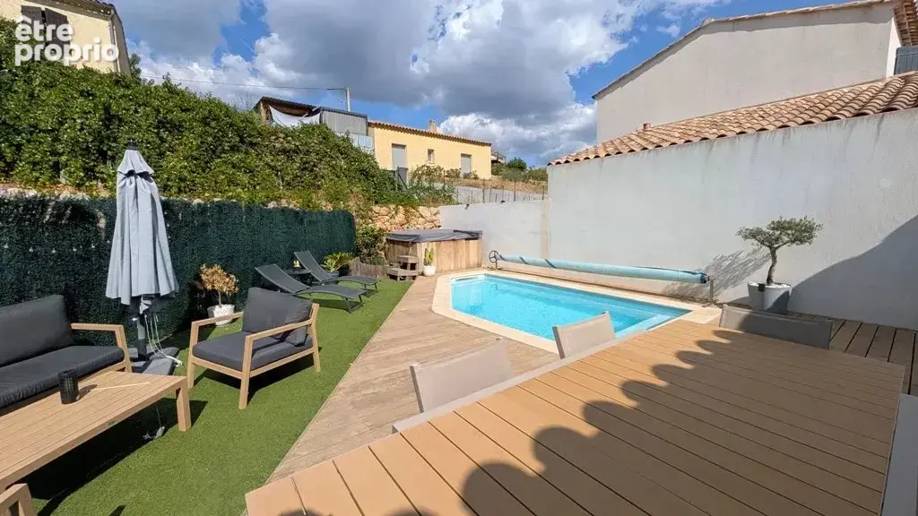 CARCES Villa récente plain-pied avec piscine - photo 9