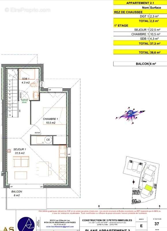 Appartement à SAVINES-LE-LAC
