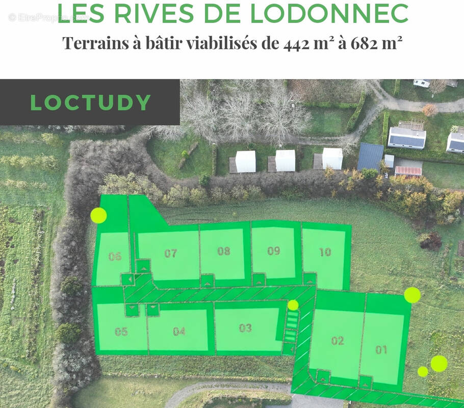 Terrain à LOCTUDY