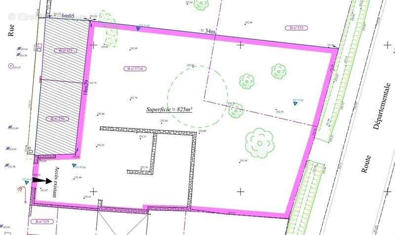 Terrain à LA BUISSIERE