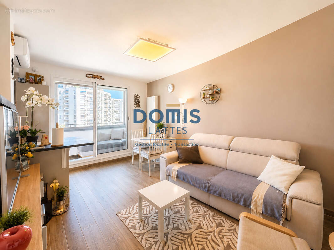Studio rénové avec loggia et vue dégagée   Carnon-Plage - photo 4