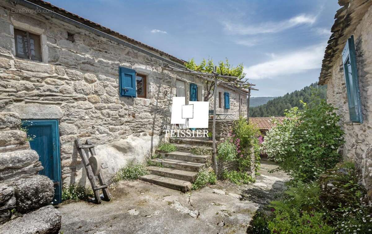 Mas Cévenol avec une vue dégagée et près de 3 hectares de te - photo 15