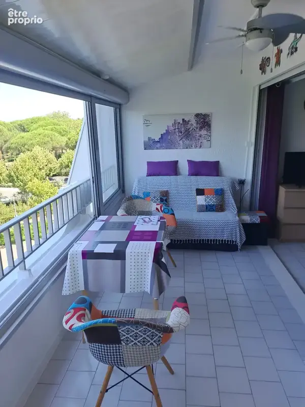 Appartement avec coin nuit residence avec piscine et parking - photo 3