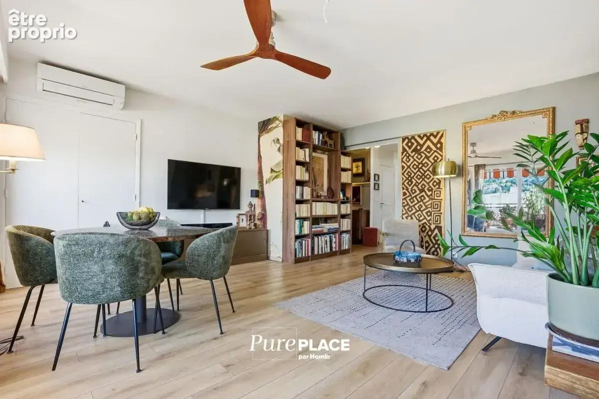 Nice Libération, 3 pièces 74 m², dernier étage, terrasses, parking - photo 4