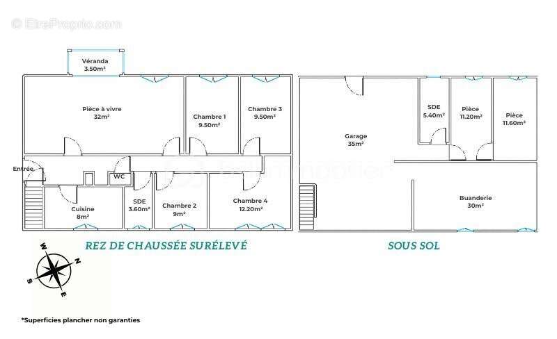 Maison familiale sur sous sol intégral avec terrain constructible - photo 17