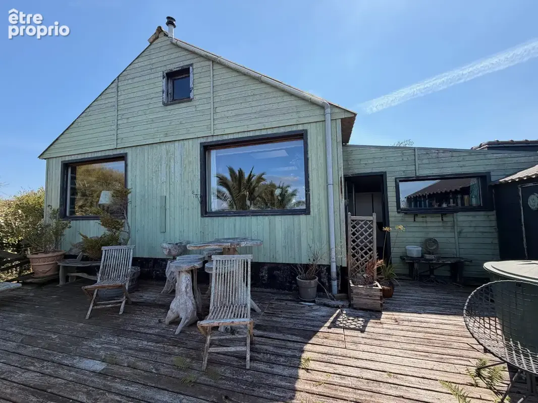 GOULIEN — Maison en ossature bois avec vue panoramique sur la plage : le rêve absolu sur la presqu'île - photo 25