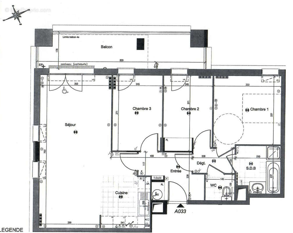 Appartement à SAINT-GRATIEN