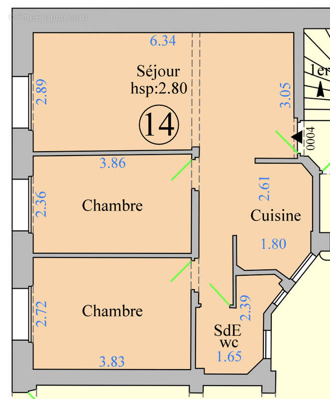 Appartement à BOULOGNE-BILLANCOURT