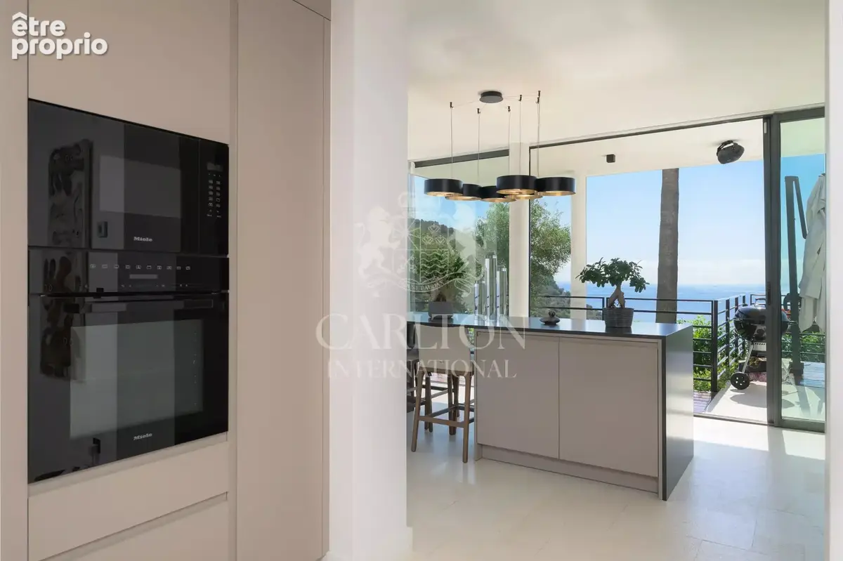 Èze – Villa contemporaine avec vue mer panoramique et terrain plat - photo 11