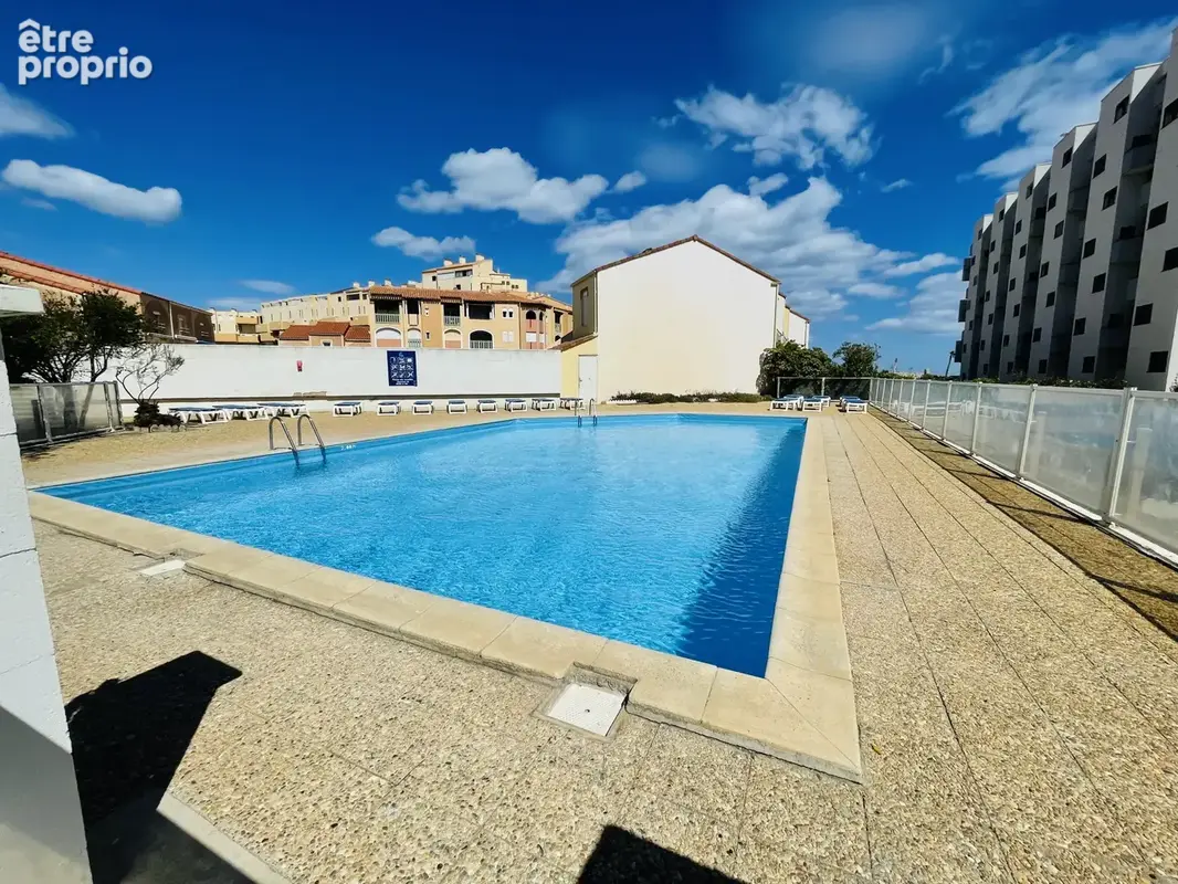 Le Barcarès Lmnp Studio cabine 4 pers résidence 3 étoiles piscine et accès direct plage ! - photo 17
