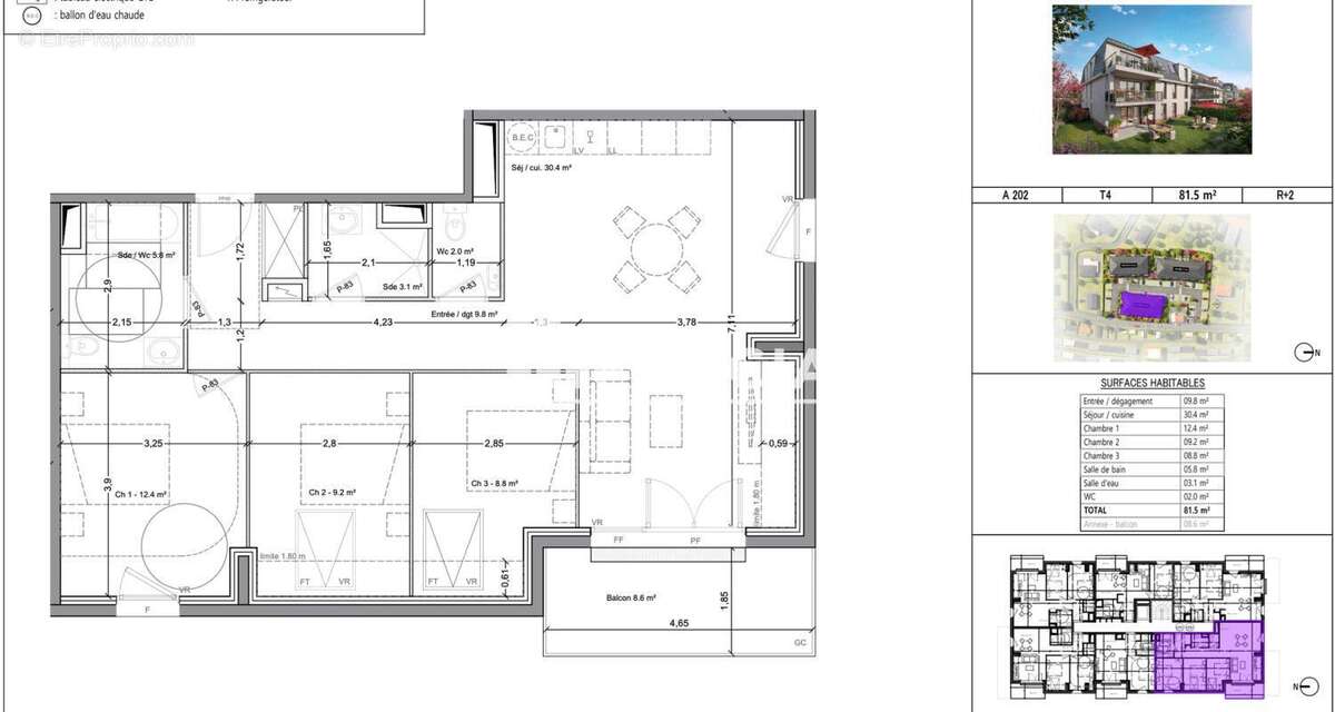 Appartement à CABOURG