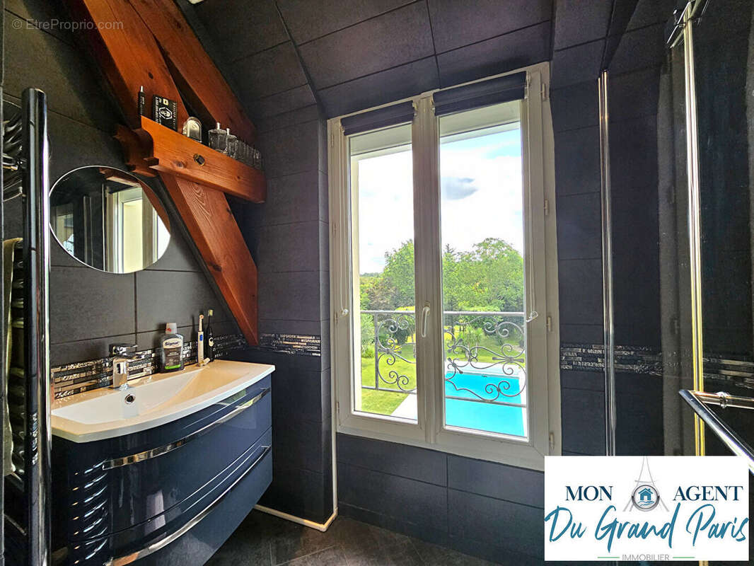 Maison contemporaine avec piscine Linas Marcoussis proche Grand Paris Sud Plateau de Saclay - photo 12