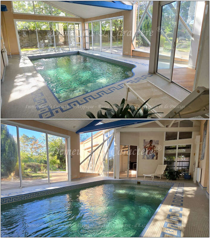 Maison, sauna, piscine intérieur, grands garages fermés - photo 12