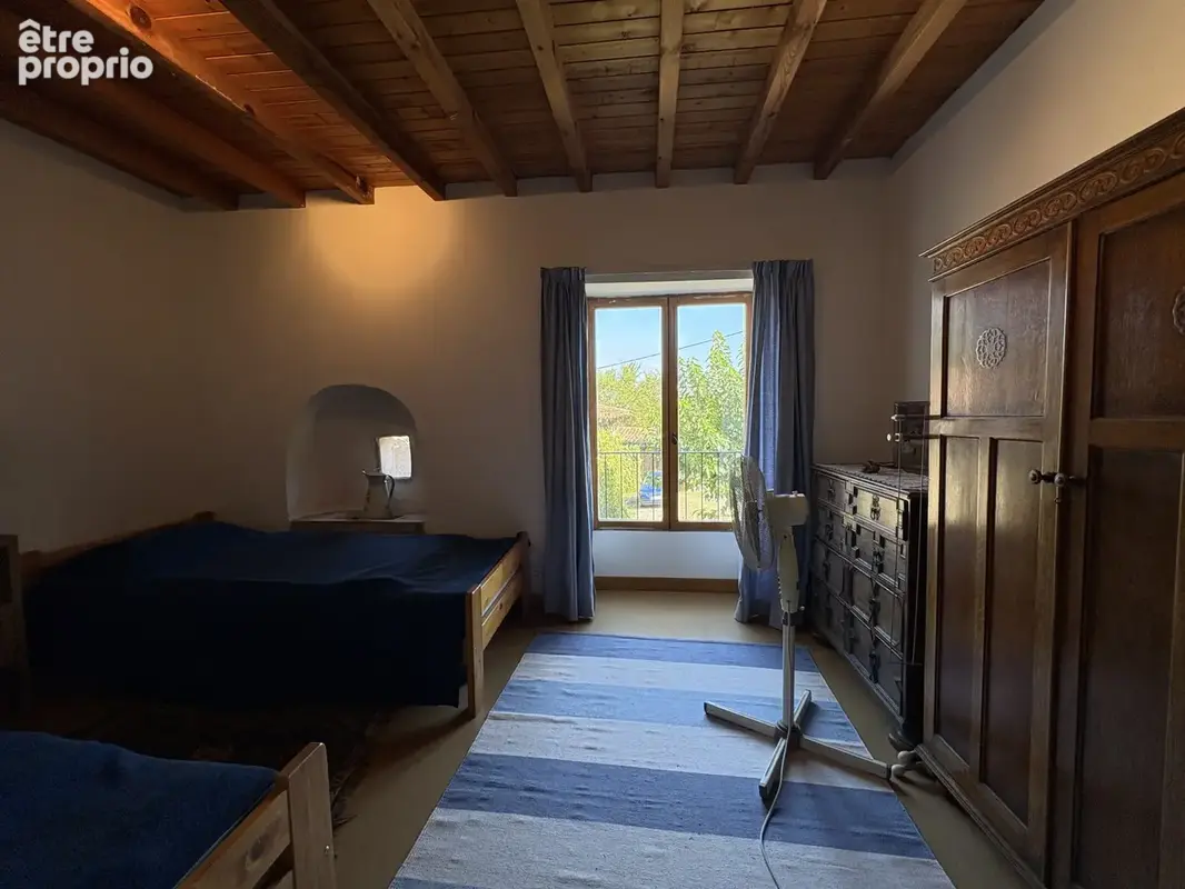 Escueillens-corps de ferme de caractere renové 26 hectares de prairies et bois - photo 22