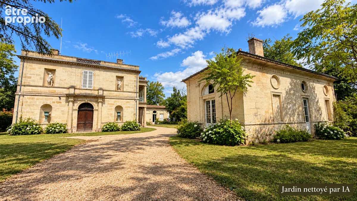 Propriété historique Saint Loubes 18 pièce(s) 870 m2 - photo 2