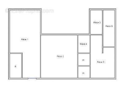 Appartement T2 + cour + dépendance - photo 10
