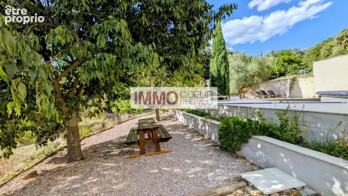 Proche de gignac propriété d'exception  plus d'1 hectare  villa + gîtes + piscine + hangar - photo 18