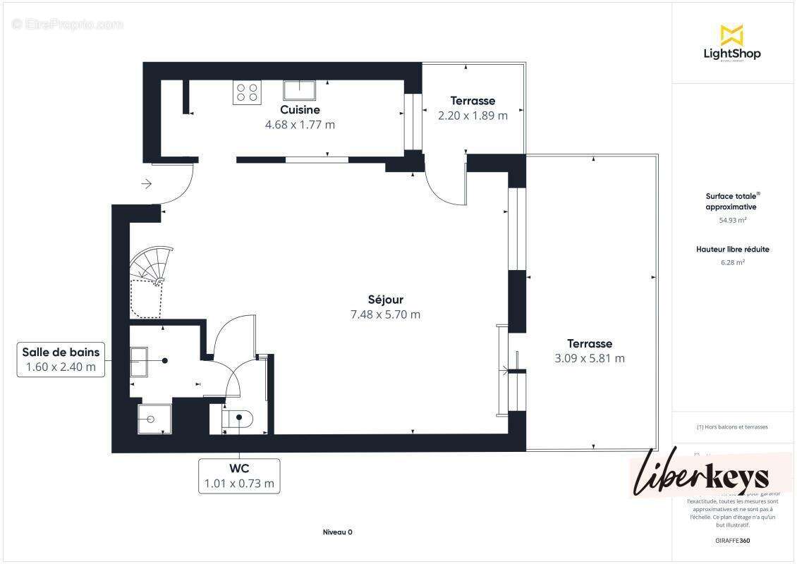 Appartement à PARIS-19E