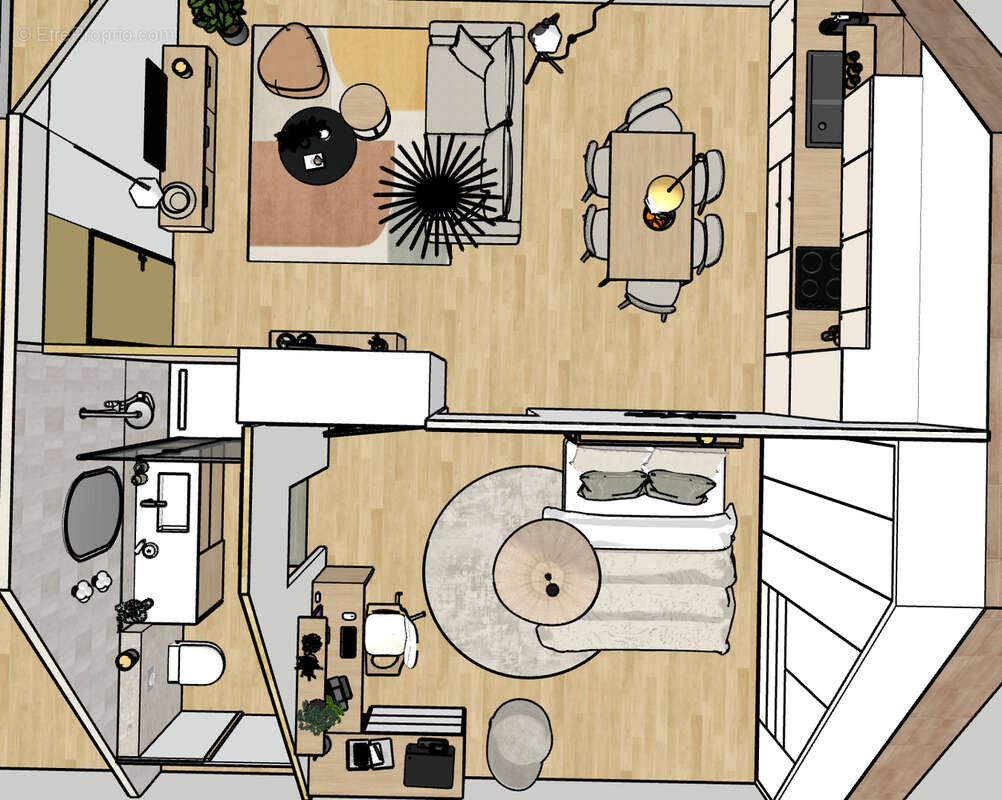 Appartement à BOZOULS