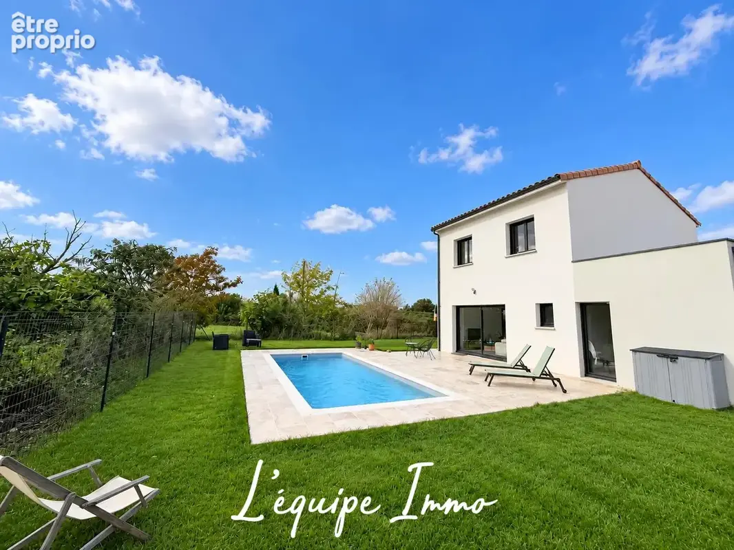 Superbe maison contemporaine T5 - 100 m2 - Parcelle de 684 m2 - Garage et piscine - - photo 16