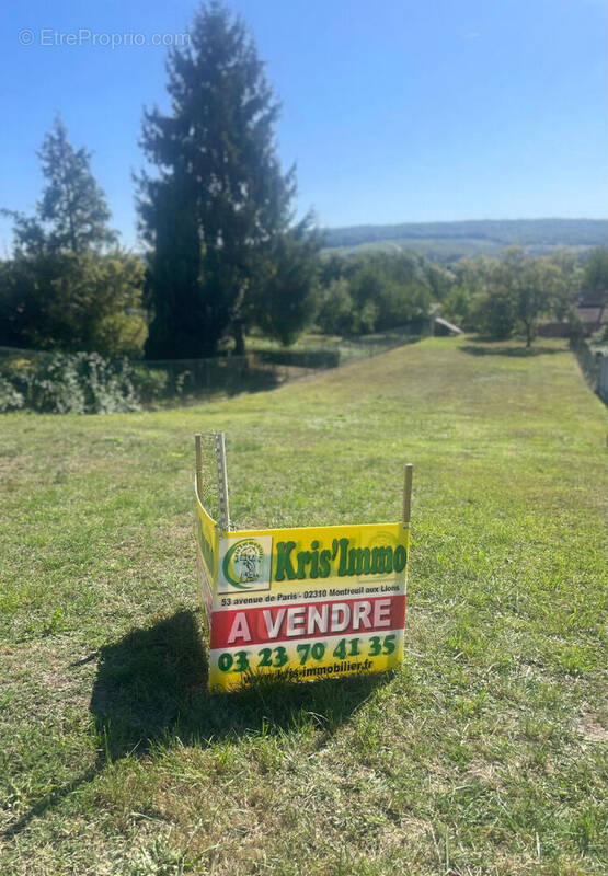Terrain à CHATEAU-THIERRY