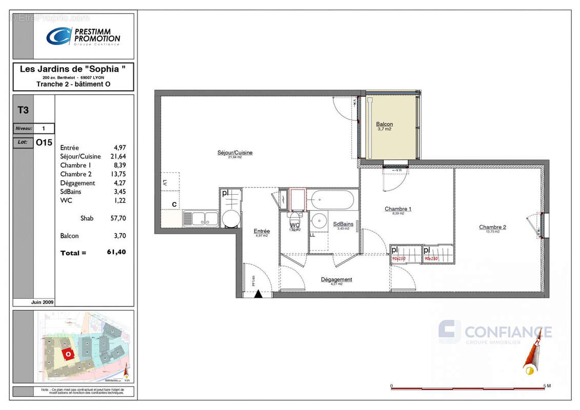 Appartement à LYON-7E