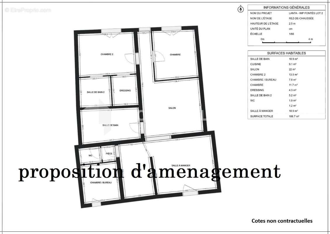 Maison à LANTA
