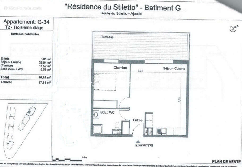 Appartement à AJACCIO