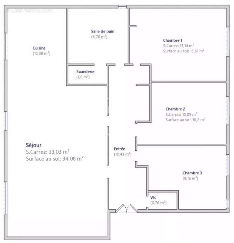 Appartement à SAINT-CLOUD