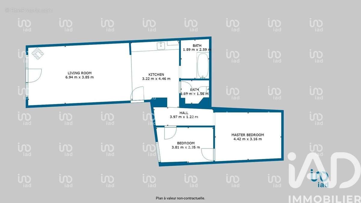 Appartement 73 m² à Grillon  - photo 9