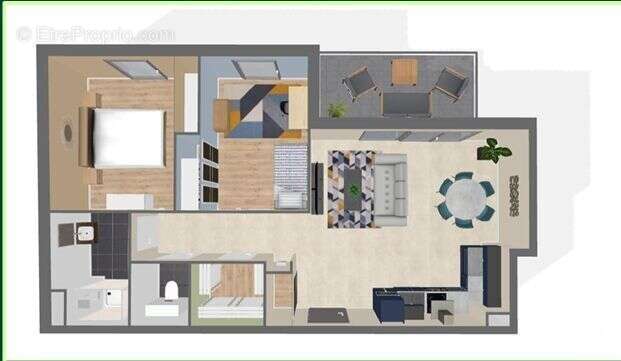 Photo 2 - Appartement à CLOUANGE