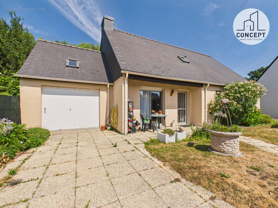 B 728 - a vendre - viager occupe - maison 102 m2 - larmor plage - photo 2