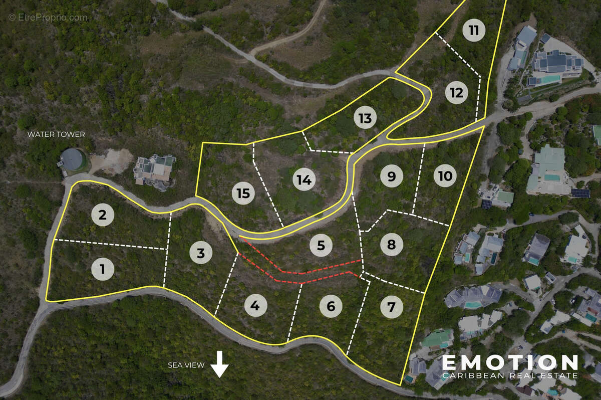 Terrain à SAINT-MARTIN